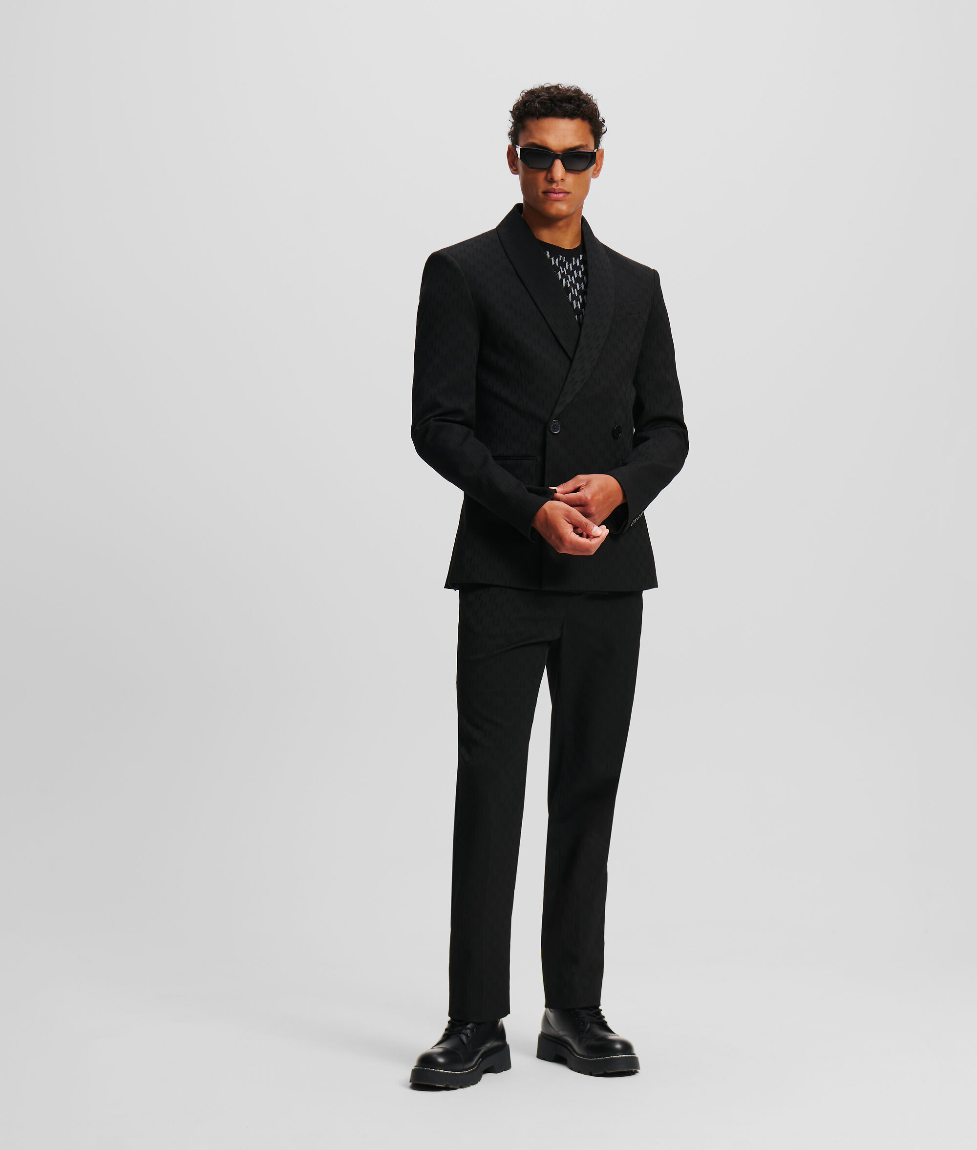 (image for) High-Performance KL MONOGRAM TAILORED TROUSERS